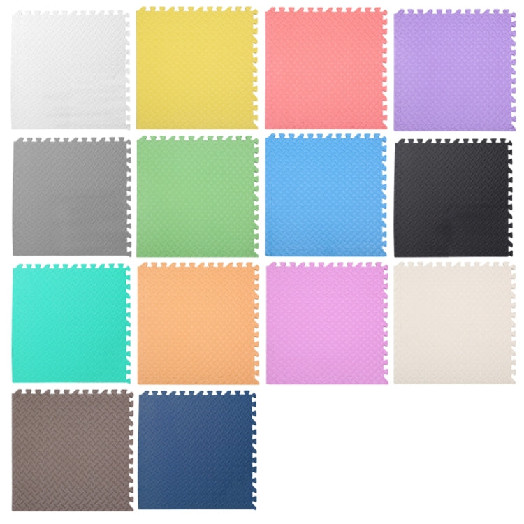 10 PCS Household Children Bedroom Stitching Leaf Pattern Thick Foam Crawling Mat, Size: 60x1.0cm