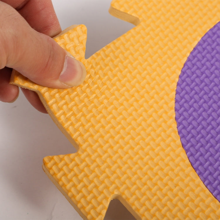 36 PCS/Set Household Thickened EVA Children Crawling Foam Stitching Floor Mat(24.5x24.5x0.8cm)