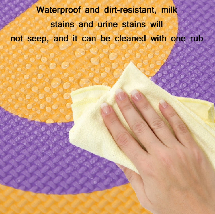 36 PCS/Set Household Thickened EVA Children Crawling Foam Stitching Floor Mat(24.5x24.5x0.8cm)