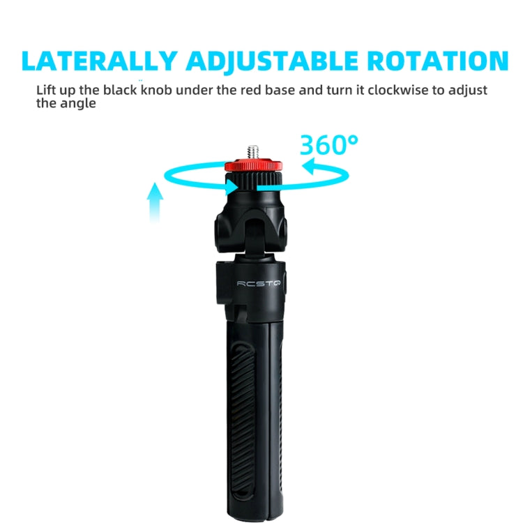 RCSTQ Action Camera Extension Pole Tripod Selfie Stick for GoPro Hero11 Black / HERO10 Black / HERO9 Black /HERO8 / HERO7 /6 /5 /5 Session /4 Session /4 /3+ /3 /2 /1, Insta360 ONE R, DJI Osmo Action and Other Action Cameras(Black)