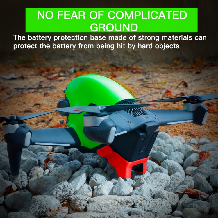 RCSTQ Aircraft Battery Protection Base For DJI FPV, No Need To Disassemble 3 PCS