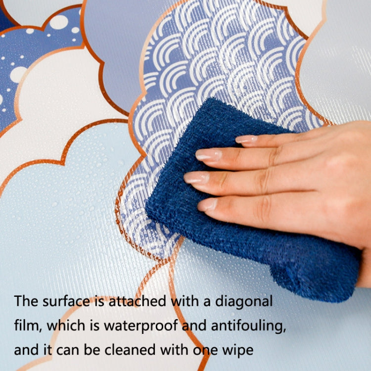 Entrance Entrance Floor Mats For Household Use Thick Wear-Resistant Waterproof Self-Adhesive Wall Stickers Tile Stickers, Specification: 80x120cm