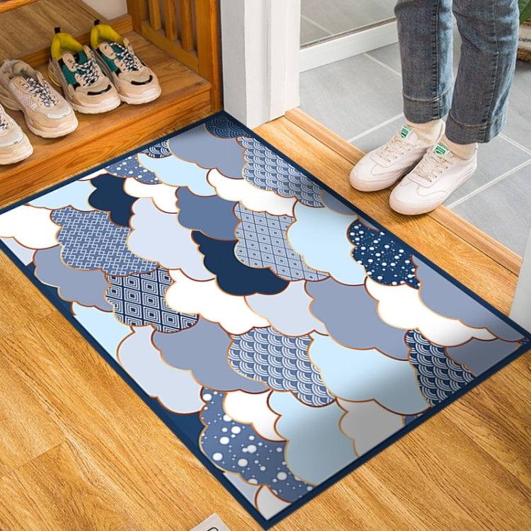 Entrance Entrance Floor Mats For Household Use Thick Wear-Resistant Waterproof Self-Adhesive Wall Stickers Tile Stickers, Specification: 80x120cm
