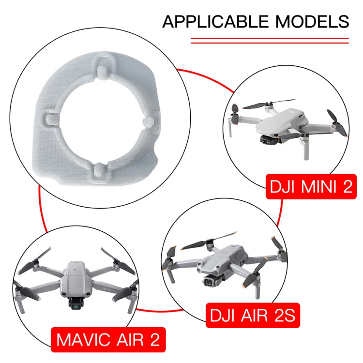 RCSTQ Remote Control Stick Damper Joystick Fixed Bracket For DJI Mavic Air 2 / Air 2S / Mini 2