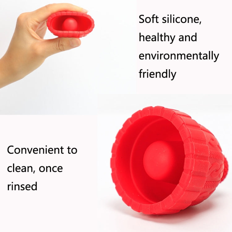 2 PCS Hat Type Silicone Wine Bottle Fresh-Keeping Stopper