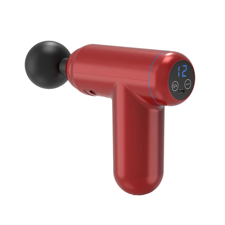 J12A Mini Vibrating Massage Touch Screen Fascia Gun