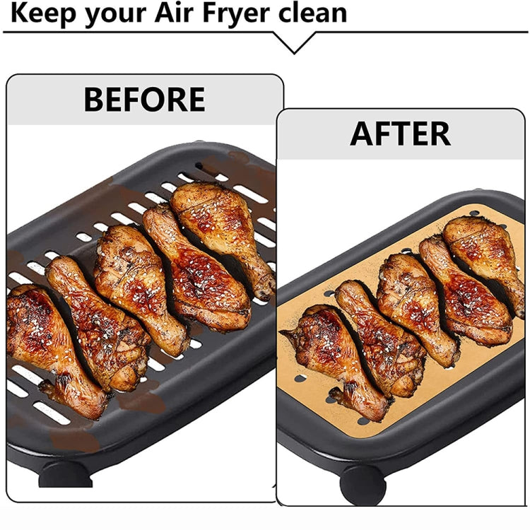 100 PCS 0303-1 Household Multifunctional Air Fryer Oil Absorbing Paper