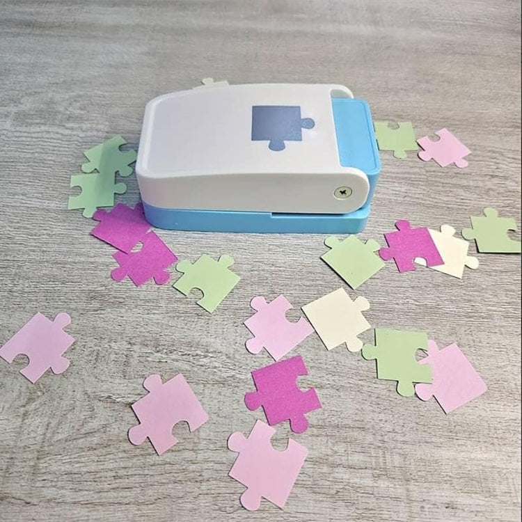 Children Puzzle Making Machine Diy Jigsaw Embossing Device - Random Color Delivery