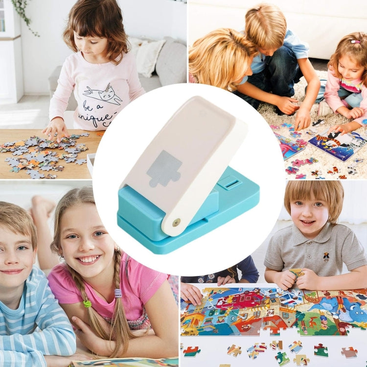 Children Puzzle Making Machine Diy Jigsaw Embossing Device - Random Color Delivery
