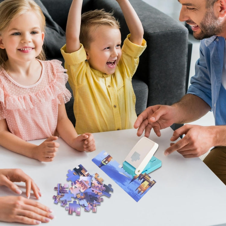 Children Puzzle Making Machine Diy Jigsaw Embossing Device - Random Color Delivery