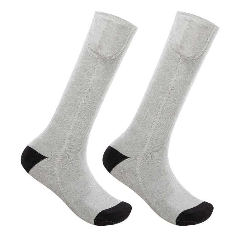Y201 Winter Warm Tube Heated Cotton Socks Outdoor Heated Ski Socks, Style:with