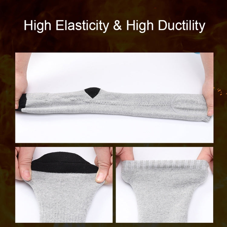 Y201 Winter Warm Tube Heated Cotton Socks Outdoor Heated Ski Socks, Style:with