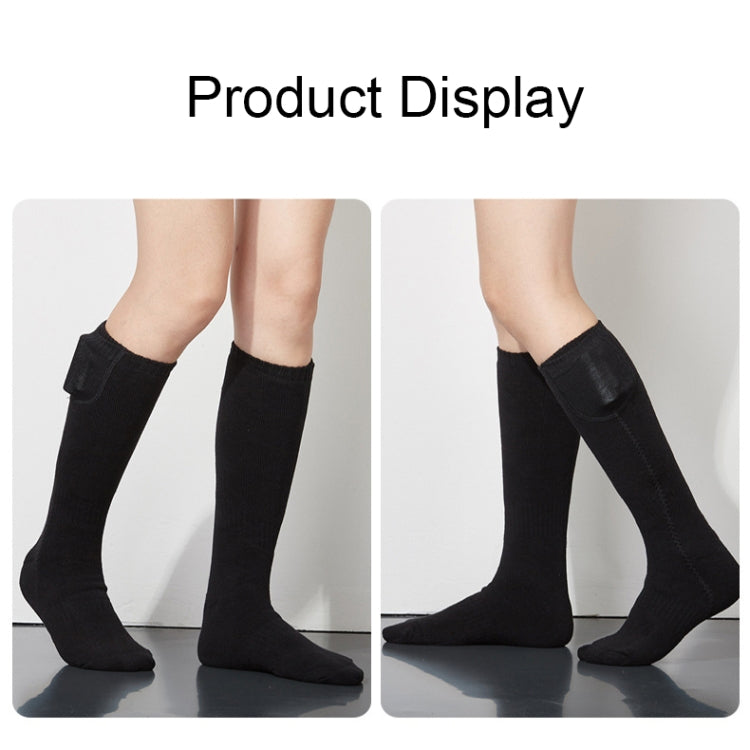 Y201 Winter Warm Tube Heated Cotton Socks Outdoor Heated Ski Socks, Style:with