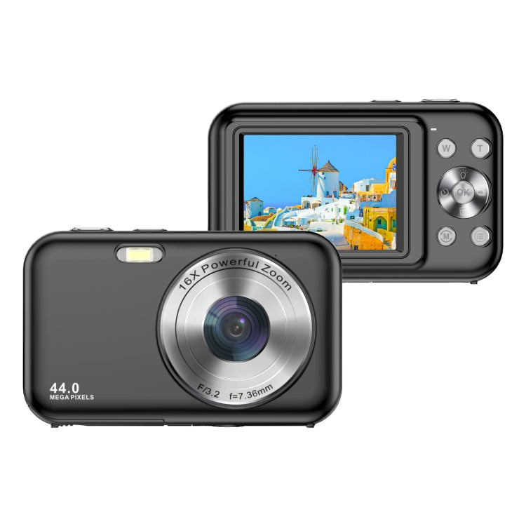 DC406L 2.4-Inch 1080P Mini HD 16X Zoom Digital Camera Home Children Camera UK Plug