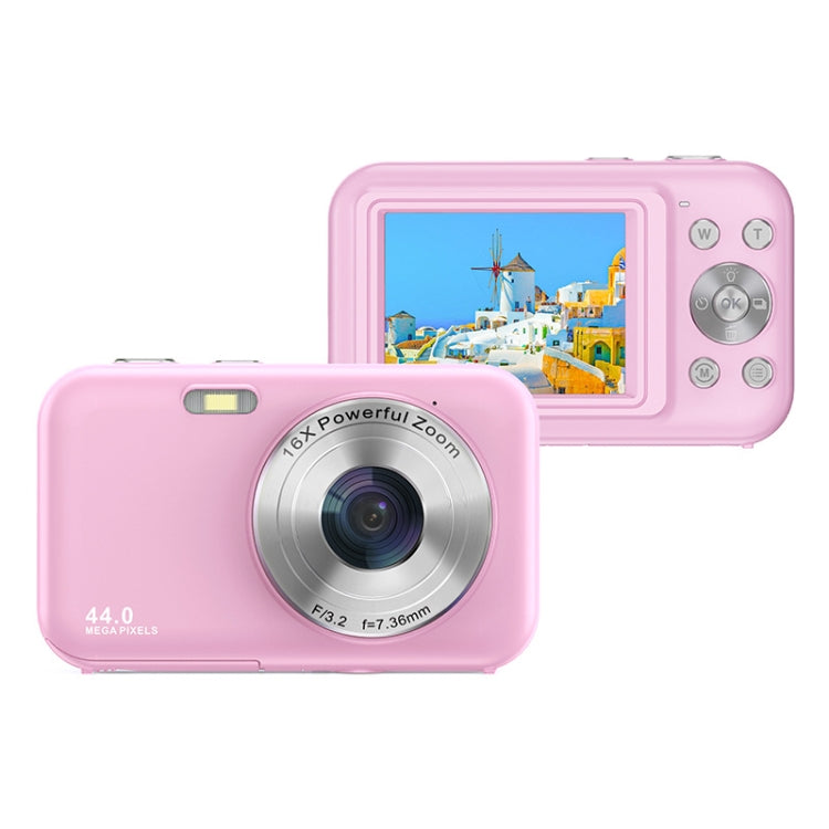 DC406L 2.4-Inch 1080P Mini HD 16X Zoom Digital Camera Home Children Camera AU Plug