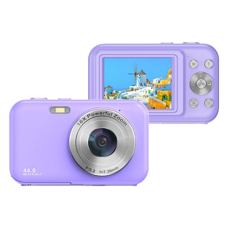 DC406L 2.4-Inch 1080P Mini HD 16X Zoom Digital Camera Home Children Camera AU Plug