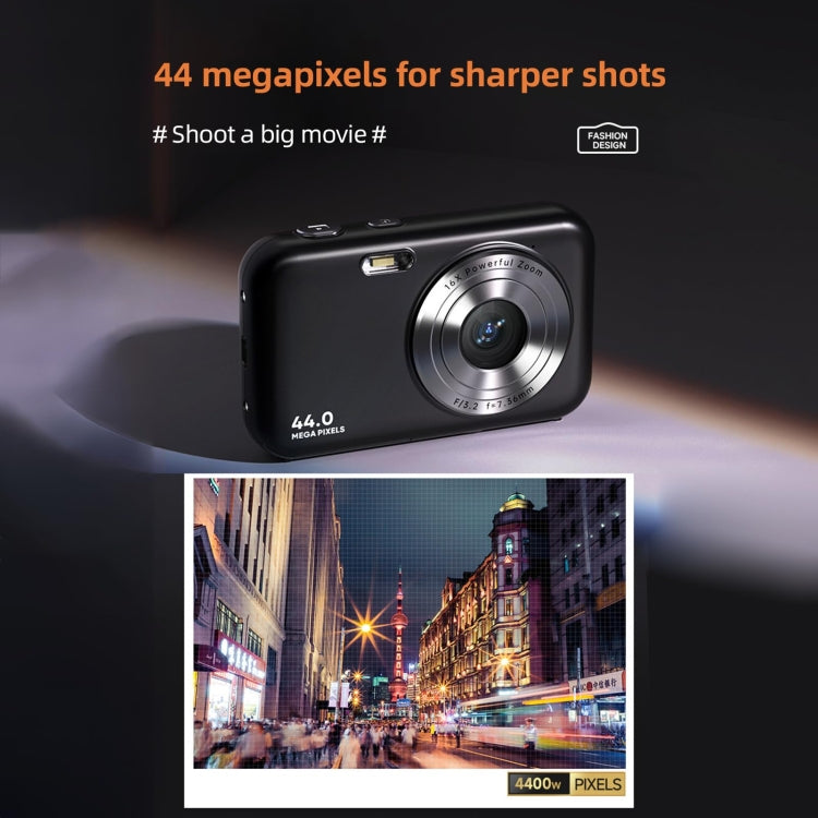 DC406L 2.4-Inch 1080P Mini HD 16X Zoom Digital Camera Home Children Camera AU Plug