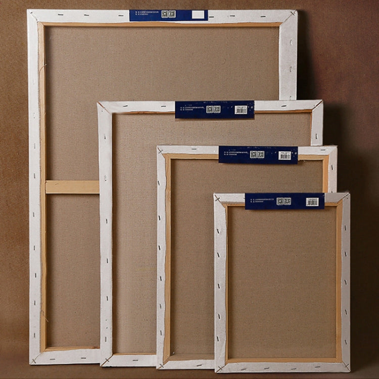 Linen Blend Primed Canvas Oil Acrylic Painting Frame 20x40cm