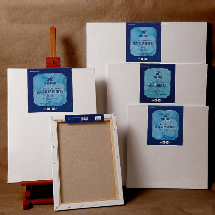 Linen Blend Primed Canvas Oil Acrylic Painting Frame 30x40cm