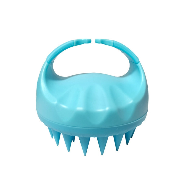 Round Hair Washing Brush Silicone Wet & Dry Multipurpose Massage Brush