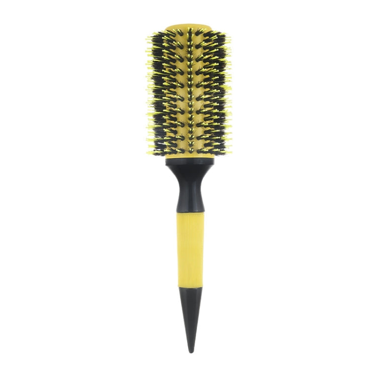 Hair Salon Boar Bristle Nylon Solid Wood Inner Curly Curling Comb, Specification: WB853-20