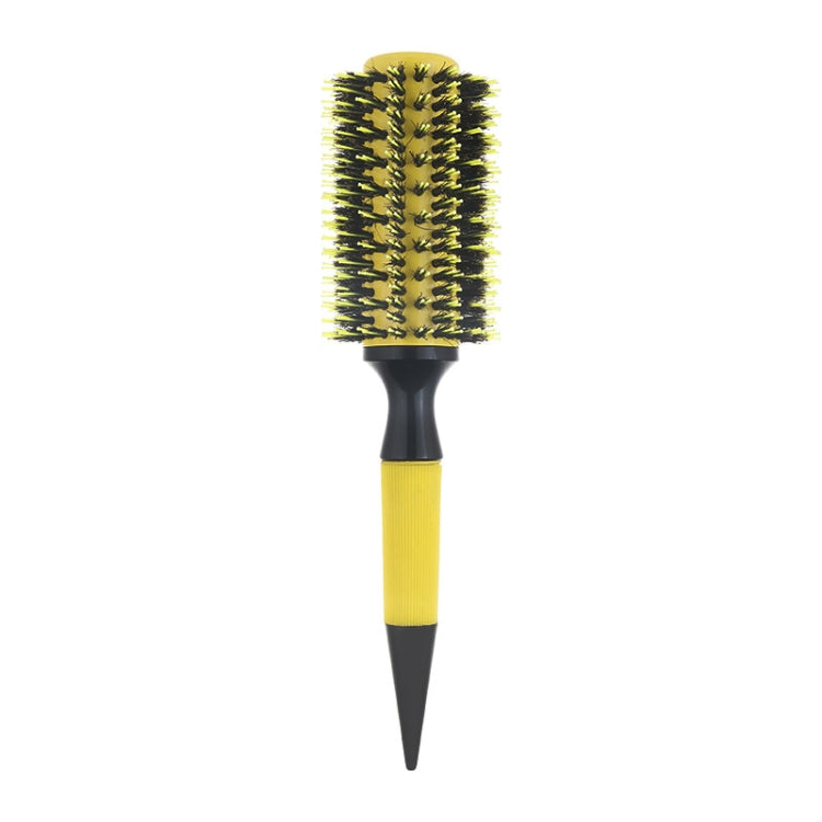 Hair Salon Boar Bristle Nylon Solid Wood Inner Curly Curling Comb, Specification: WB853-18