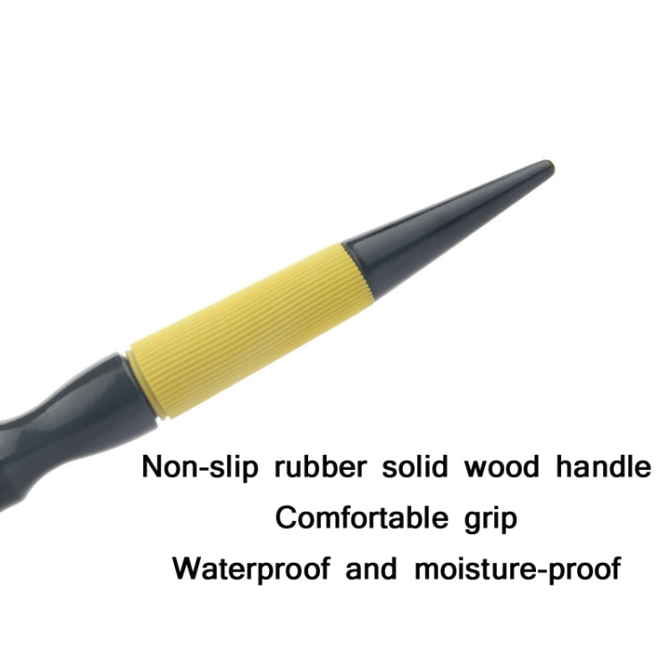 Hair Salon Boar Bristle Nylon Solid Wood Inner Curly Curling Comb, Specification: WB853-18