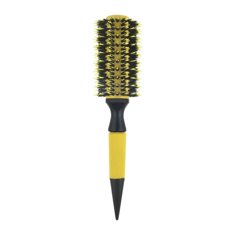 Hair Salon Boar Bristle Nylon Solid Wood Inner Curly Curling Comb, Specification: WB853-16