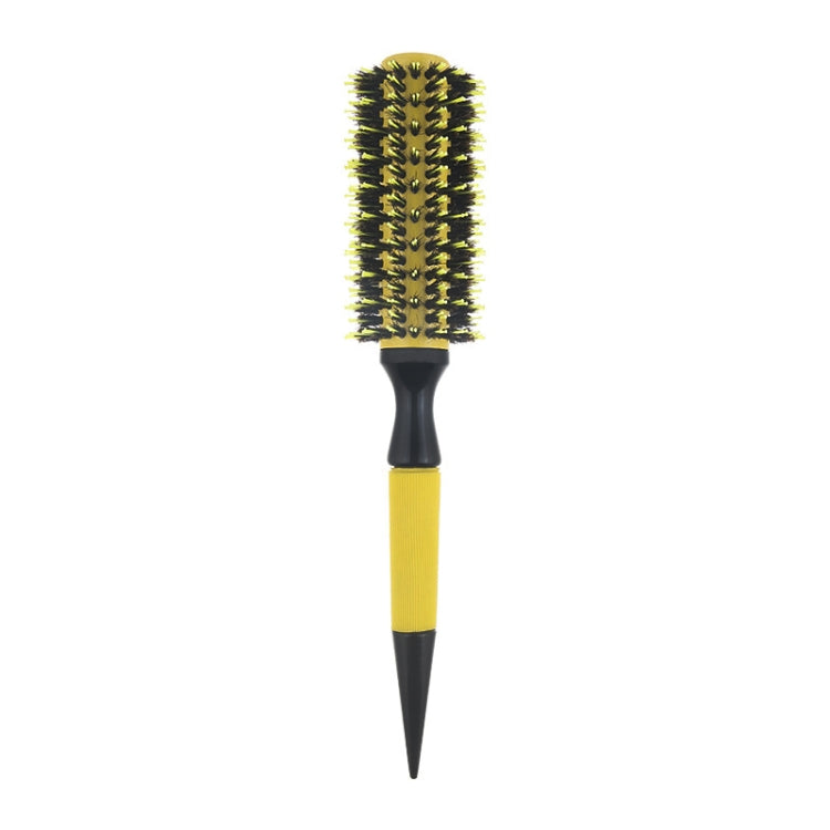 Hair Salon Boar Bristle Nylon Solid Wood Inner Curly Curling Comb, Specification: WB853-14