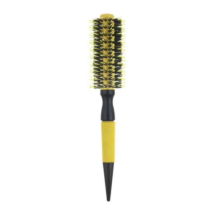 Hair Salon Boar Bristle Nylon Solid Wood Inner Curly Curling Comb, Specification: WB853-12