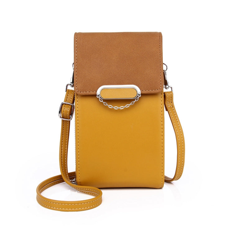 8521 PU Leather Ladies Shoulder Diagonal Bag Large Capacity Mobile Phone Bag