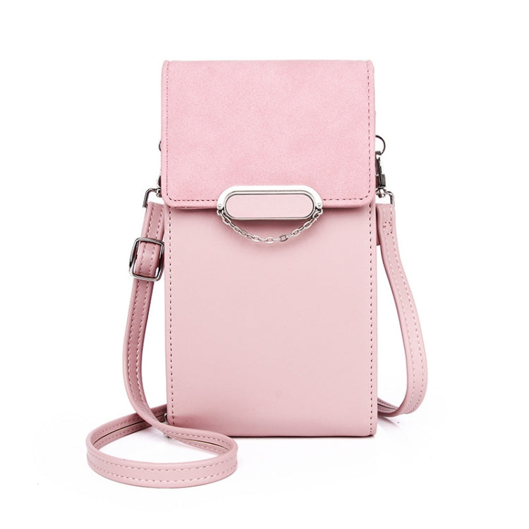 8521 PU Leather Ladies Shoulder Diagonal Bag Large Capacity Mobile Phone Bag
