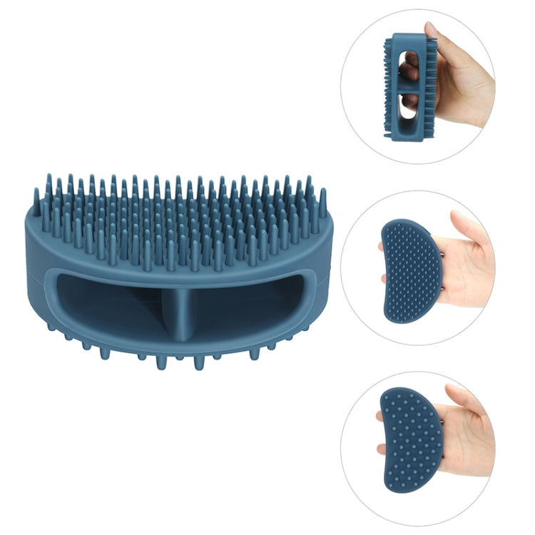 Pet Cleaning Silicone Bath Brush Pet Massage Cleaning Brush