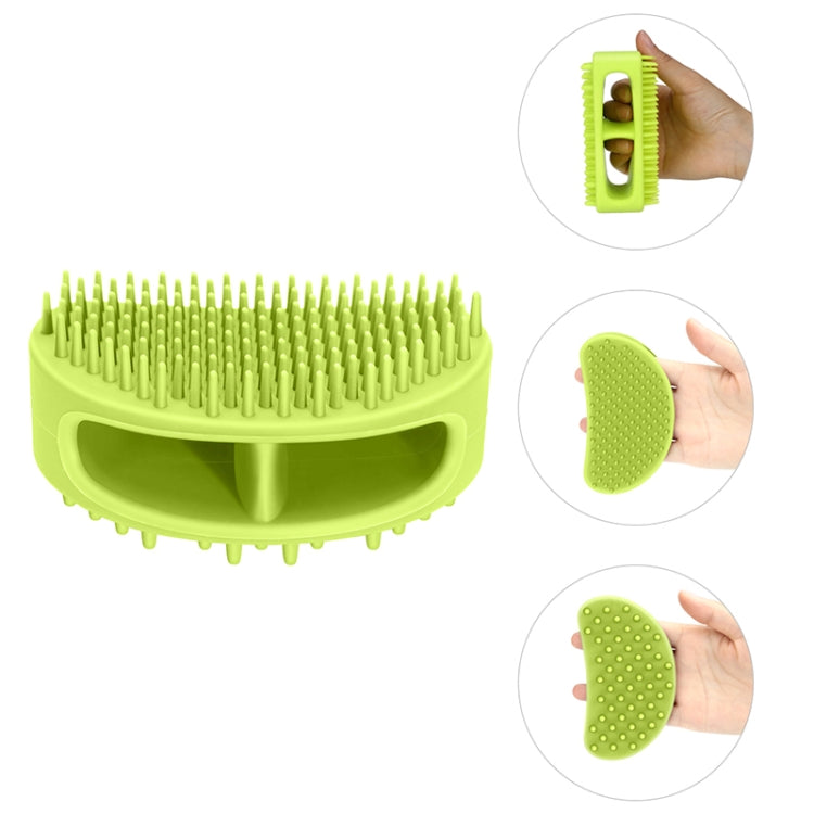Pet Cleaning Silicone Bath Brush Pet Massage Cleaning Brush