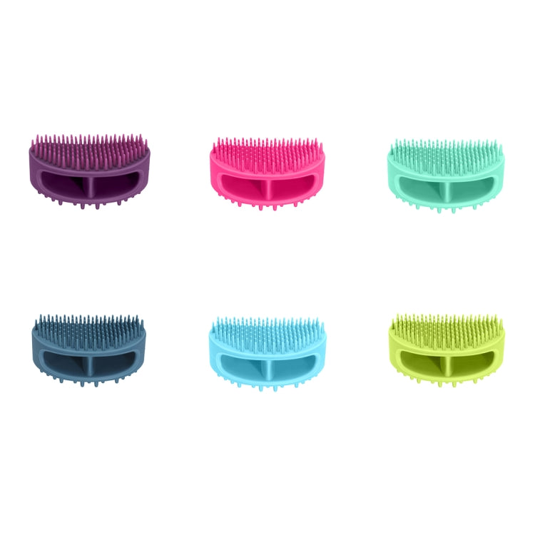 Pet Cleaning Silicone Bath Brush Pet Massage Cleaning Brush
