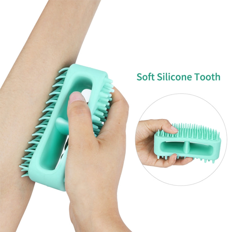 Pet Cleaning Silicone Bath Brush Pet Massage Cleaning Brush