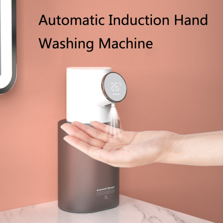 D103 Automatic Induction Hand Washing Machine Infrared Induction Soap Dispenser, Style: Bubble Style (Dark Blue)