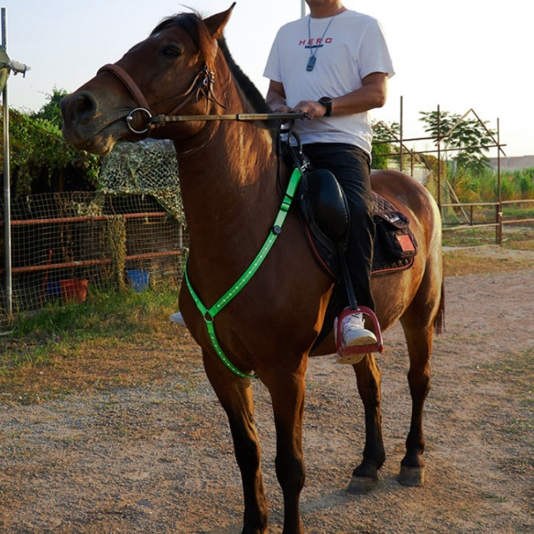 Outdoor Equestrian Equipment LED Light Chest Strap, Specification: Red