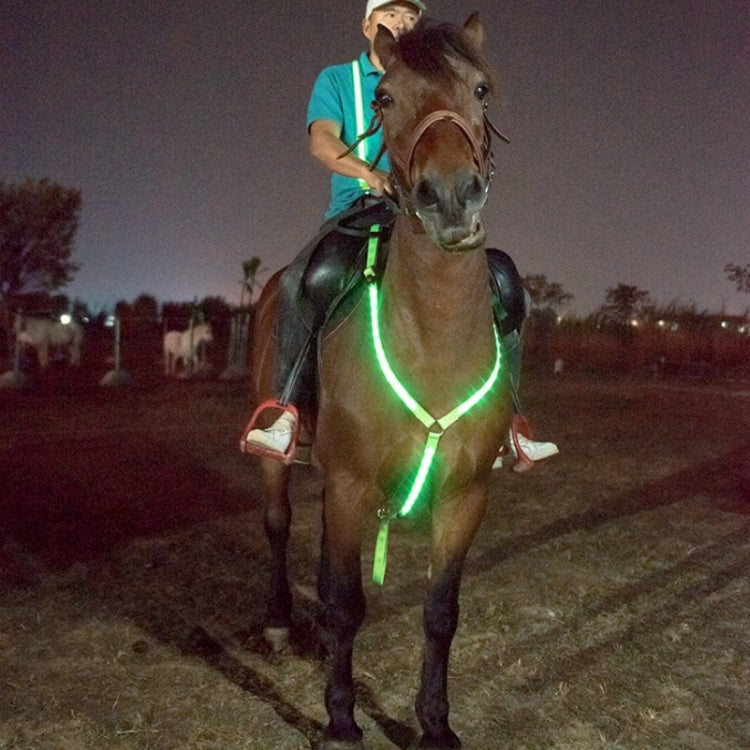 Outdoor Equestrian Equipment LED Light Chest Strap, Specification: Red