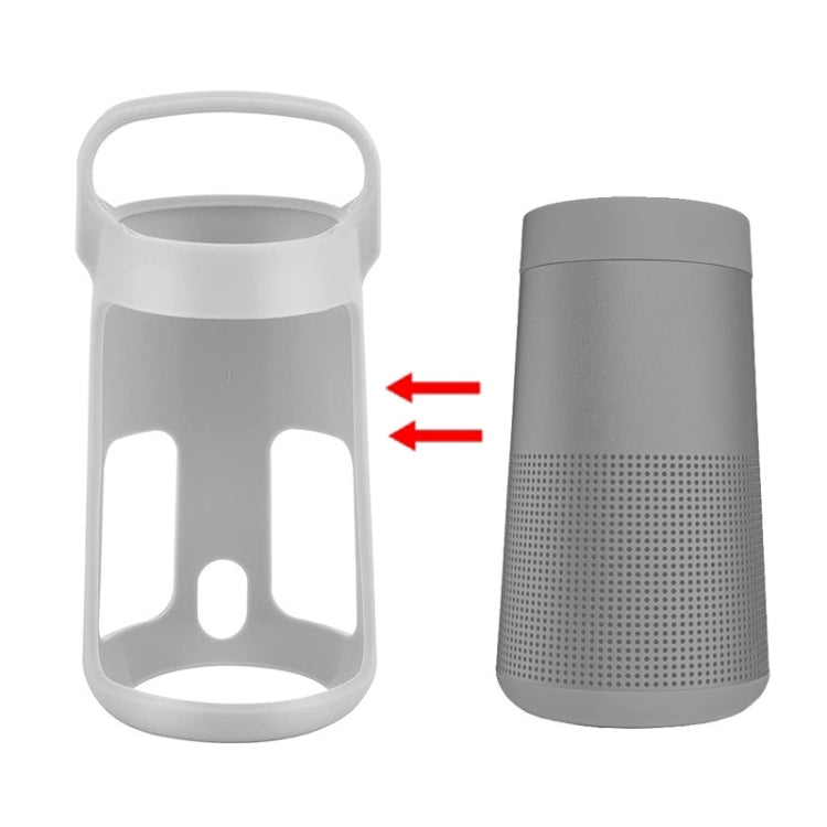 For Bose SoundLink Revolve Bluetooth Speaker Silicone Protective Cover Portable Carrying Bag
