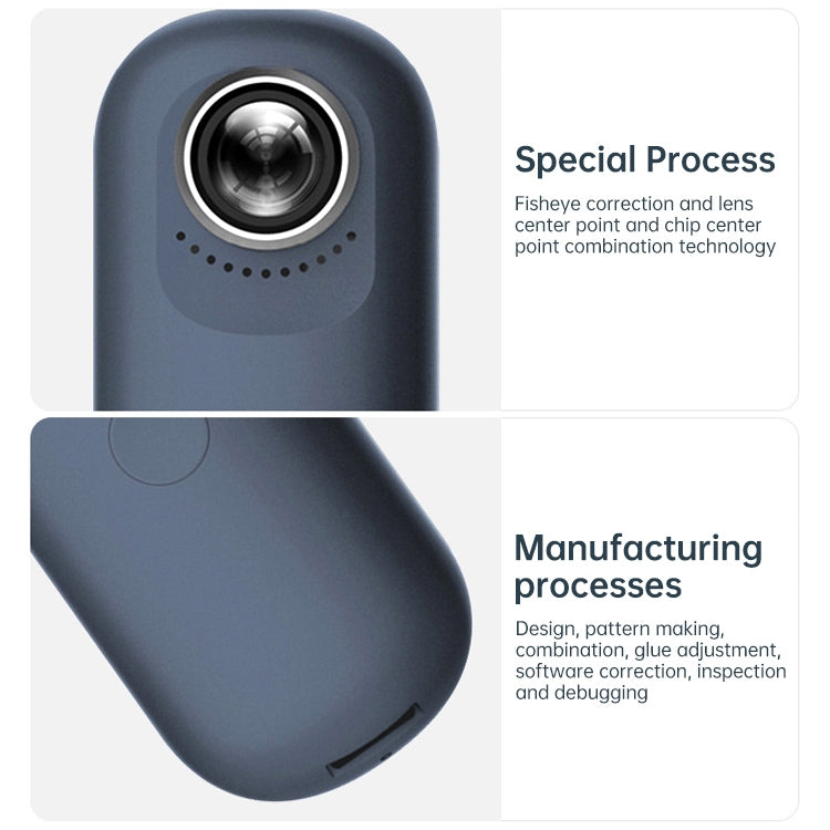 Single Camera Outdoor 360 Panoramic Camera VR Shooting Sports Camera