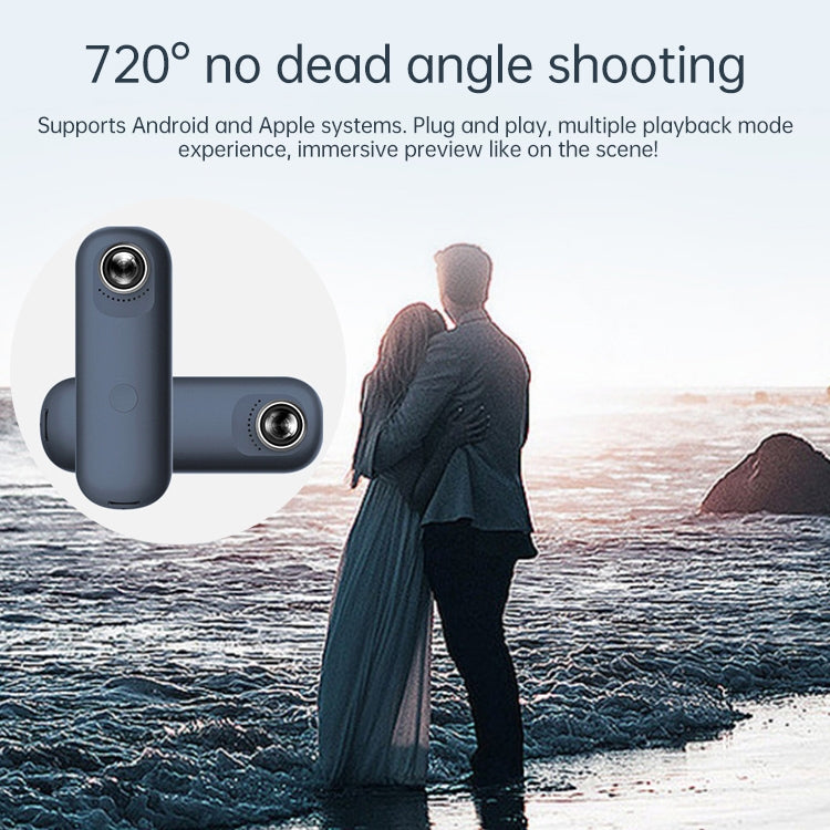 Camera+ Base + Motorcycle Bracket Outdoor 360 Panoramic Camera VR Shooting Sports Camera