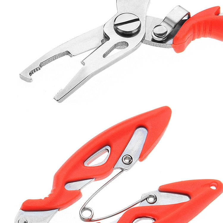 3 PCS Stainless Steel Fishing Curved Nose Pliers Outdoor Fishing Line Scissors