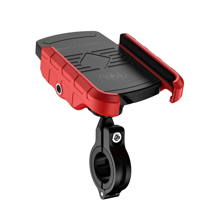 M9 Motorcycle Wireless Charging Mobile Phone Bracket 15W Fast Charging Mobile Phone Navigation Bracket