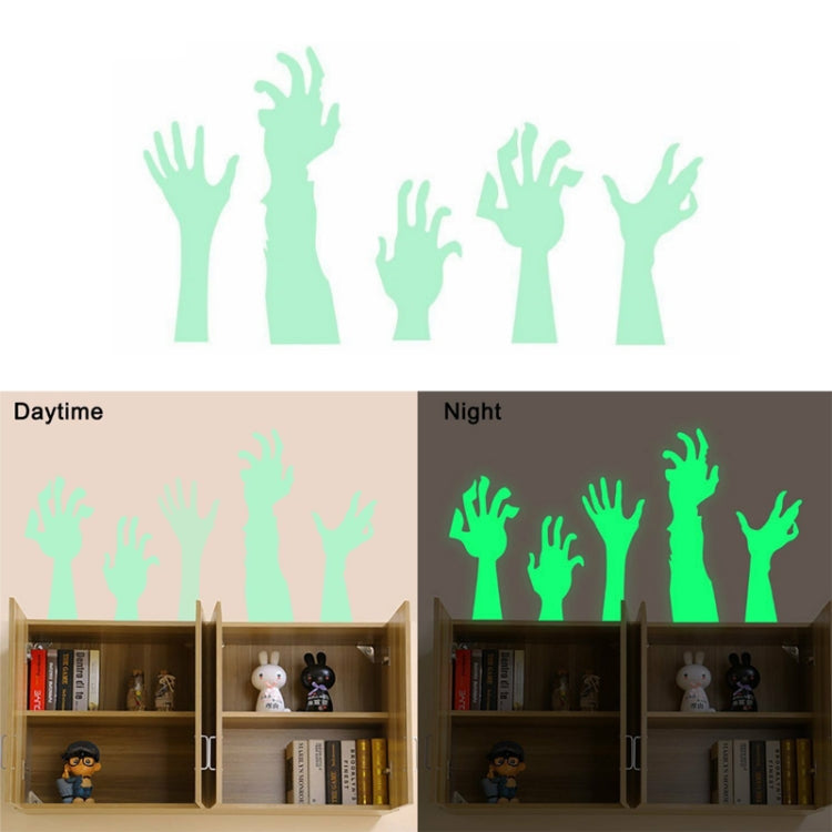 KS-58 Living Room Bedroom Luminous Arm Self-Adhesive Wall Sticker, Specification: 30x31cm