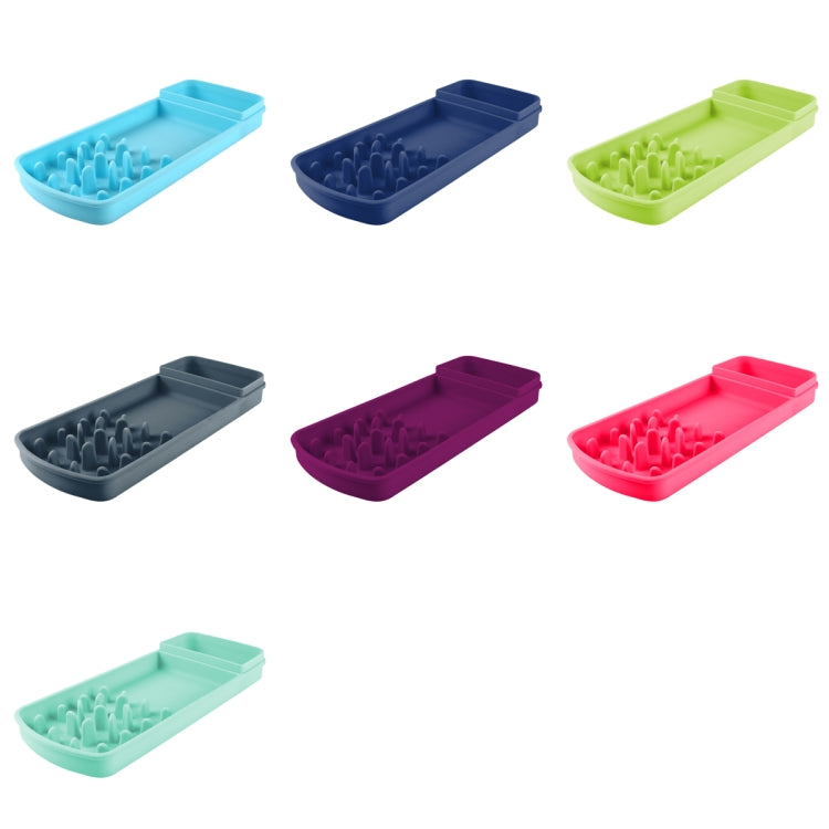 JSC-C1 Silicone Pet Slow Food Bowl Pets Anti-Choke And Anti-Skid Feeding Device