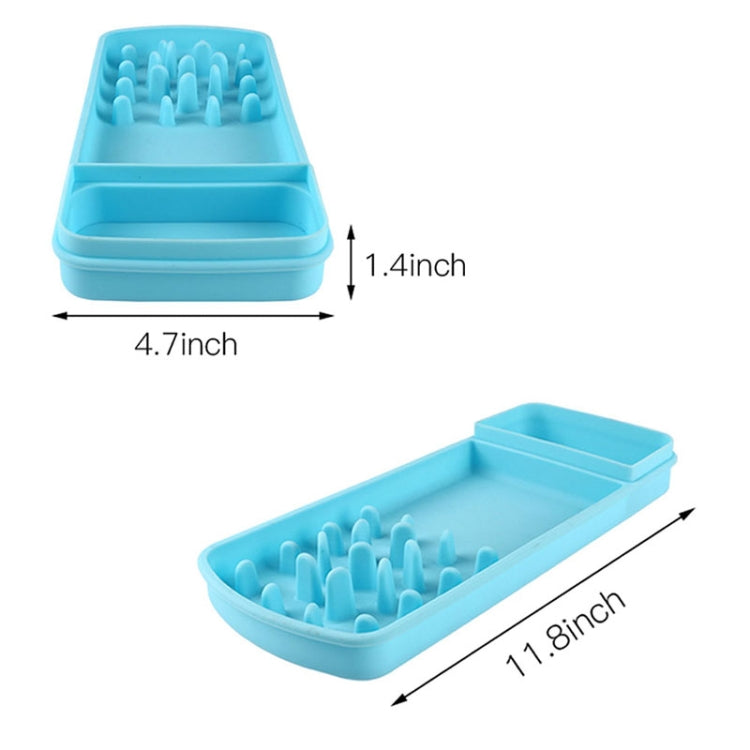 JSC-C1 Silicone Pet Slow Food Bowl Pets Anti-Choke And Anti-Skid Feeding Device