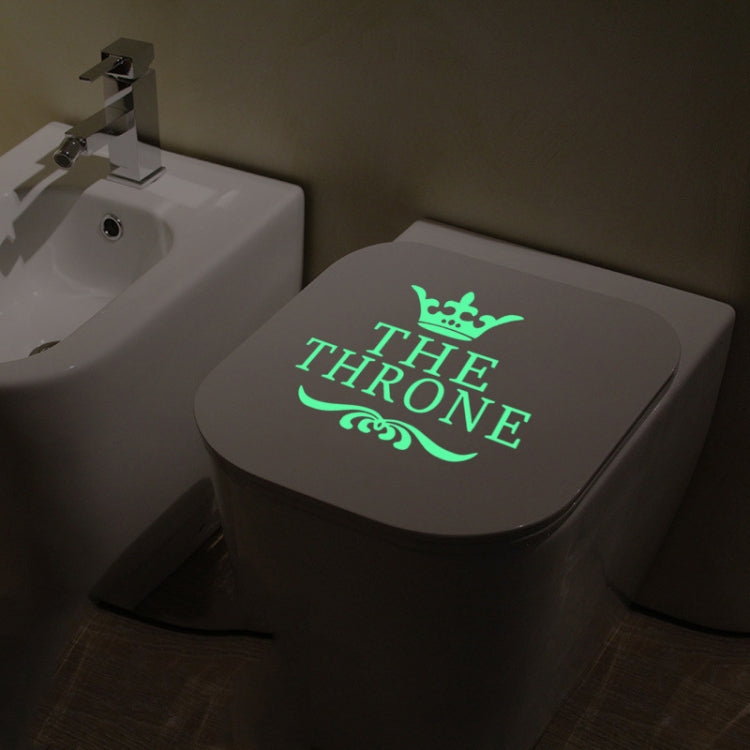 3 PCS Toilet Door Decoration Waterproof Self-Adhesive Luminous Stickerï¼ŒModelï¼š YG-1-014