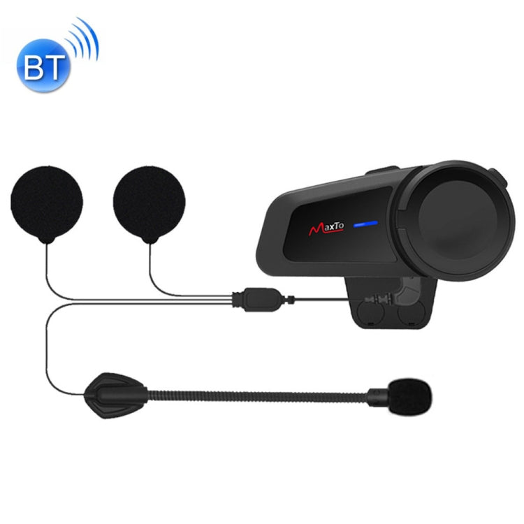 M2 Motorcycle Helmet Bluetooth Intercom 1000m 6 Group Intercom