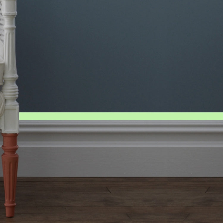 5 Rolls Home Decoration Baseboard Luminous Strip Safe Passage Warning Fluorescent Sticker, Specification: 2cmx100cm(Light Green)